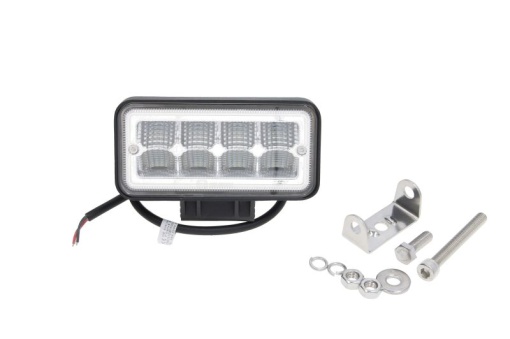 Lumina lucru (LED, 9/36V, 12W, 1136lm, lungime: 128mm, inaltime: 89,2mm, adancime: 47,5mm, 2 generatie; dreptunghiular; Tehnologia RFT)