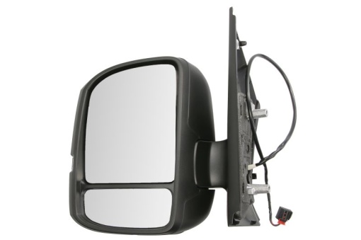 Oglinda stanga (manual, convex, scurt, cu semnalizator) potrivit MAN TGE; VW CRAFTER II, GRAND CALIFORNIA 09.16-