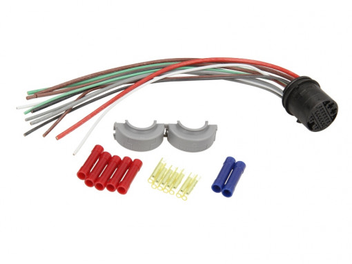 Set cabluri pentru usa din spate (200mm, numar pini: 12, fara acoperire; pentru vehicule fara cheyless-Go, Dreapta/Stanga) potrivit OPEL ZAFIRA B, ZAFIRA B/MINIVAN 1.6-2.2 07.05-04.15