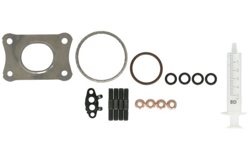 Set montaj turbocompresor potrivit AUDI A1, A3, Q2, Q3; CUPRA FORMENTOR, LEON, LEON SPORTSTOURER; SEAT ALHAMBRA, ATECA, IBIZA IV, IBIZA IV SC, IBIZA IV ST, LEON, LEON SC 1.2-1.4H 04.11-