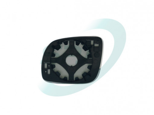 Sticla oglinda exterioara Dreapta (convexa, incalzita, albastru) potrivit SEAT AROSA, LEON, TOLEDO II; VW GOLF IV, LUPO I, PASSAT B5 08.96-06.06