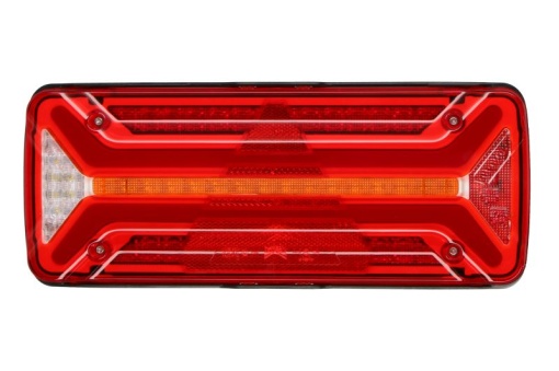 Stop spate dreapta ECOLED II (LED, 10/30V, cu intermitent, cu far de ceață, lumina de marșarier, cu stop, lumină de parcare, reflector, dynamic indicator, conector: AMP 7PIN Bayonet)