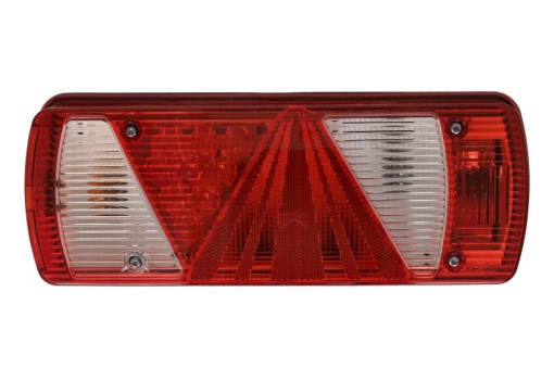 Stop spate stanga ECOPOINT II (LED/P21W/PY21W/R10W, 24V, cu intermitent, cu far de ceață, lumina de marșarier, cu stop, lumină de parcare, reflector triunghiular conector: ASS2 7PIN)