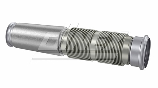 Teava esapament (cu element flexibil, lungime:651mm) potrivit RVI; VOLVO FH; FM EURO 6