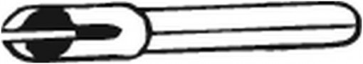 Teava esapament Mijloc potrivit VW CALIFORNIA T5 CAMPER, CALIFORNIA T6 CAMPER, MULTIVAN T5, MULTIVAN T6, TRANSPORTER T5, TRANSPORTER T6, TRANSPORTER T6 / CARAVELLE T6 2.0D/2.5D 04.03-