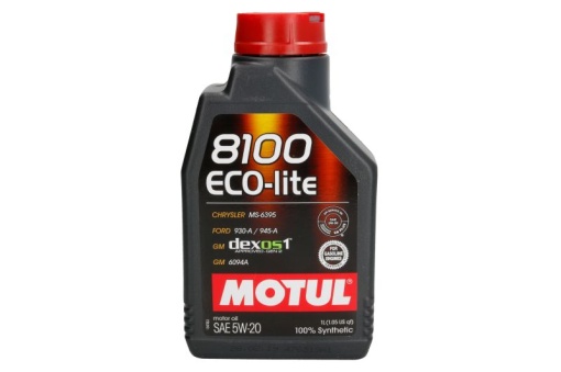 Ulei motor 8100 (1L) 5W20 ;API RC; SP; CHRYSLER MS-6395; DEXOS1 GEN2; FIAT 9.55535 CR1; FORD M2C930 A; FORD M2C945 A; FORD M2C945 B1; FORD M2C960 A1; HONDA; HYUNDAI; KIA; LEXUS; MAZDA; MITSUBISHI; NIS