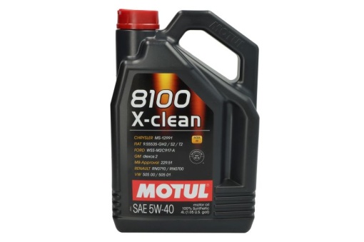 Ulei motor 8100 (4L) 5W40 ;API SN; ACEA C3; BMW LL-04 model up to END 2018; CHRYSLER MS-12991; DEXOS 2; FIAT 9.55535 GH2; FIAT 9.55535 S2; FIAT 9.55535 T2; FORD M2C917 A; HONDA; HYUNDAI; KIA; MB 229.5