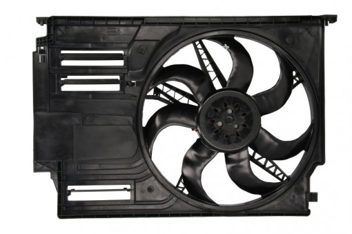 Ventilator radiator potrivit BMW 2 (F45), 2 GRAN TOURER (F46), 2 GRAN TOURER VAN (F46), X1 (F48), X2 (F39); MINI (F55), (F56), (F57), CLUBMAN (F54), COUNTRYMAN (F60) 1.2-2.0D 09.13-