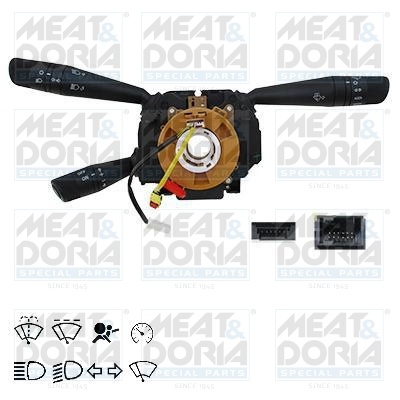 Comutator coloana directie (Indicatorii; lumini; stergatoare) potrivit IVECO DAILY VI 03.14-