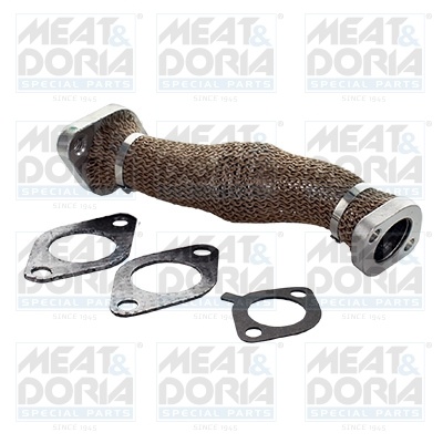 Conducta tubulara supapa EGR potrivit AUDI A4 B5, A4 B6, A6 C5, A8 D2, ALLROAD C5; SKODA SUPERB I; VW PASSAT B5, PASSAT B5.5 2.5D 01.97-12.05