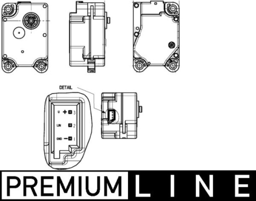 Element control aer conditionat potrivit VOLVO S60 I, S80 I, V70 II, XC70 I, XC90 I 2.0-4.4 05.98-12.14