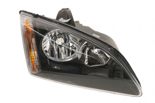 Far dreapta (H1/H7, reglaj electric, cu motoras, fundal negru) FORD FOCUS 2004-2008