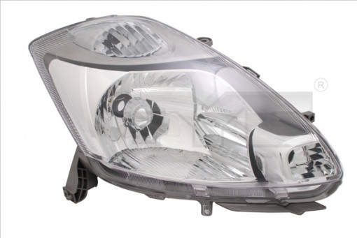 Far Stanga (H4, electric, fara motoras, culoare insertie: alb, culoare semnalizator: transparent) potrivit DAIHATSU SIRION; SUBARU JUSTY IV