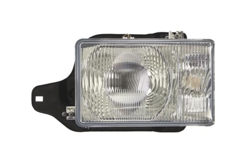 Far Stanga (H4, manual, fara motoras, culoare insert: argintiu) potrivit ISUZU TROOPER I