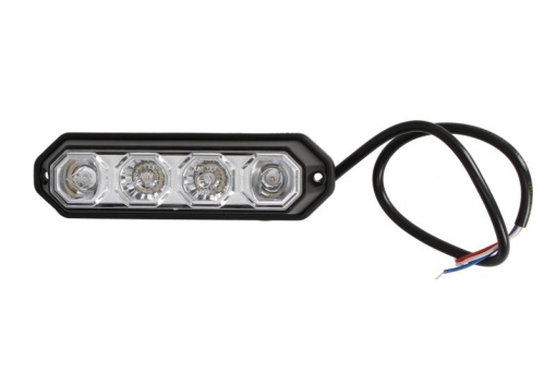 Girofar (portocaliu, 12/24V, LED, LED, 6W, fixare orizontala, directional)