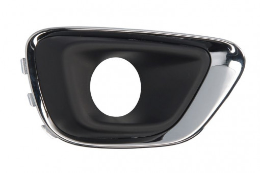 Grila bara fata dreapta (locas proiector, plastic, crom/negru) JEEP COMPASS 2011-2016