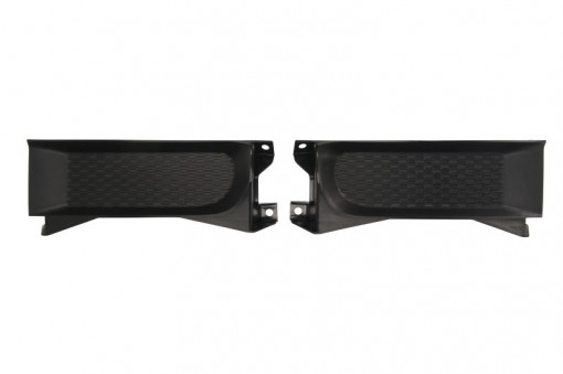 Grila bara fata dreapta/stanga (set, plastic, negru) Ram Truck 4 5 dupa 2013