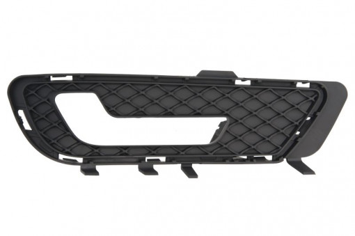 Grila bara fata Stanga AVANTGARDE, cu locas lumini zi, plastic, negru potrivit MERCEDES E T-MODEL S212, E W212 01.09-12.16 01.09-01.13