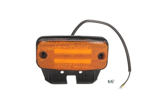 Lumina clarificare lumini, portocaliu, LED, inaltime 54,2mm; latime 114,4mm; adancime 22,3mm lungimea cablu 240mm, cu suport, 12/24V