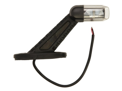 Lumina delimitare dreapta, portocaliu/rosu/alb, LED, inaltime 103mm; latime 190,2mm; adancime 61,5mm, fixare orizontala, 12/24V