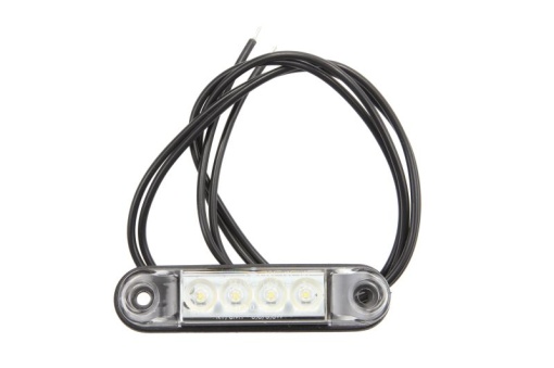 Lumina delimitare stanga/dreapta, alb, LED, inaltime 20mm; latime 79mm; adancime 11mm lungime cablu 500mm, 12/24V