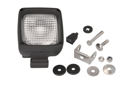 Lumina lucru (H3, 12/24V, 70W, lungime: 100mm, inaltime: 100mm, adancime: 91mm, carcasa din plastic; Conector AMP; intrerupator)