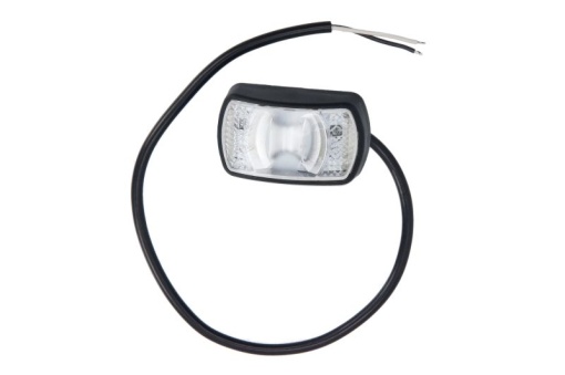 Lumini clarificare stanga/dreapta, alb, LED, inaltime 42mm; latime 71mm; adancime 25mm, suprafata, lungime cablu 500mm, 12/24V (cu reflector)
