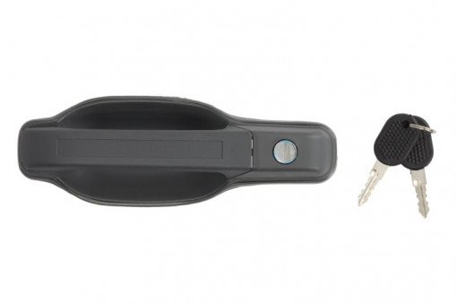 Maner usa Fata Dreapta cu cheie, exterior, cu incuietoare, gri inchis potrivit IVECO DAILY II 2.5D/2.8D 1989-1999