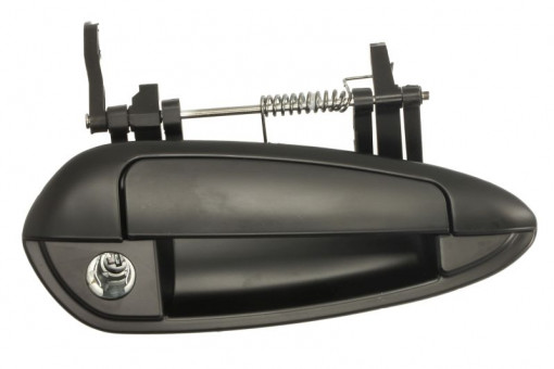 Maner usa Fata Dreapta (extern, cu orificiu pentru incuietoare, vopsit in grund negru) potrivit ABARTH GRANDE PUNTO; FIAT GRANDE PUNTO, PUNTO EVO 1.2-1.9D 06.05-