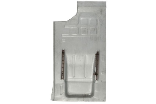 Podea Stanga (complet; cu un ghid; placa de podea) potrivit FIAT 126; FSO 126P 09.72-09.00