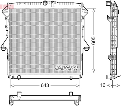 Radiator motor (Automat) potrivit MERCEDES C (C204), C T-MODEL (S204), C (W204), CLS (C218), CLS SHOOTING BRAKE (X218), E (A207), E (C207), E T-MODEL (S212), E (W212), GLK (X204) 1.6-5.5