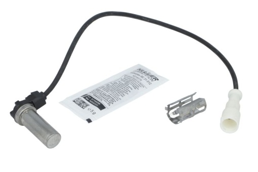 Senzor ABS Spate Dreapta/Stanga (unghiular, 400mm, dop rotund) potrivit DAF 65, 65 CF, 75, 75 CF, 85, 85 CF, 95 XF; BMW 5 (E39); DODGE CARAVAN; JEEP GRAND CHEROKEE II; MERCEDES DCA, TE, TZ