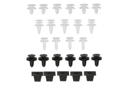 Set montaj clipsuri(aplicatie: garnituri pentru usi) potrivit FORD FIESTA V, FOCUS I, FOCUS I/combi, FUSION 08.98-12.12