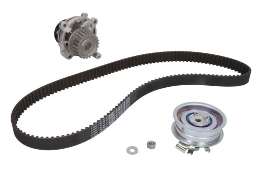 Set pompa apa + curea dintata potrivit AUDI A3, A4 B5, A4 B6, A4 B7; SEAT ALTEA, ALTEA XL, CORDOBA, CORDOBA VARIO, EXEO, EXEO ST, IBIZA II, LEON, TOLEDO II, TOLEDO III 1.6-2.0 11.94-05.15