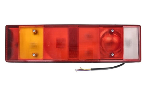 Stop spate stanga (24V, cu intermitent, cu far ceață, lumina de marșarier, cu stop, lumină de parcare, cu iluminare placuta ) potrivit SCANIA 3 01.88-12.96