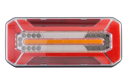 Stop spate stanga/dreapta (LED, 12/24V, cu intermitent, cu lumini ceata, lumina de marșarier, cu stop, lumina de parcare, reflector, indicator dinamic, conector: AMP 7PIN Bayonet)