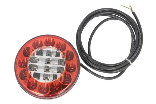 Stop spate stanga/dreapta (LED, 12/24V, cu intermitent, cu stop, lumina de parcare, fara proiector, lungime cablu: 2,5m)