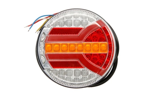 Stop spate stanga/dreapta NAVIA (LED, 12/24V, cu intermitent, cu lumini ceata, cu stop, lumina de parcare, cu iluminare placuta, indicator dinamic)