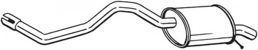 Toba esapament finala potrivit RENAULT CLIO IV 1.2 03.13-