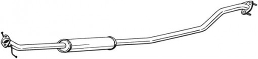 Toba esapament intermediara potrivit SUZUKI SWIFT IV 1.2 10.10-