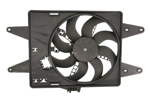 Ventilator radiator (cu carcasa) potrivit FIAT DOBLO, DOBLO/MINIVAN 1.6/1.6CNG 10.01-