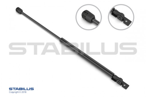 Amortizor portbagaj Stanga lungime maxima: 778mm, sUV:303,5mm potrivit KIA CERATO I 04.04-12.09