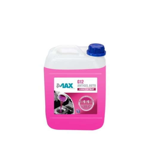 Antgiel (tip de refrigerant G12/G30) (1x5L, 5KG), fara silicati, rosu, contine: mono-etilenglicolului