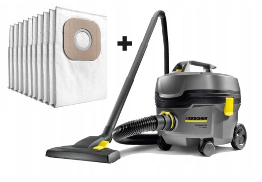 Aspirator profesional uscat Karcher T 7/1 Classic, 1.527-202.0, 850 W, 7.5 l + saci textili