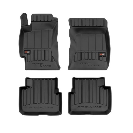 Covoras podea cauciuc FROGUM TPE, 4 buc proLine 3D, fata, set, culoare negru, potrivit SUBARU FORESTER 01.08-, SUV