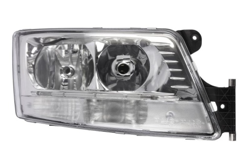 Far fata Dreapta (H21W/H7/LED/PY21W, electric, cu motor, functie Lumina zi, culoare insert: cromat, culoare semnalizator: alb) potrivit MAN TGS I, TGX I 06.06-09.21