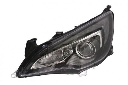Far Stanga (bi-xenon, D1S/PY21W/W21, automat, fara motoras, bec) potrivit OPEL ASTRA J, ASTRA J GTC, CASCADA potrivit OPEL 09.12-