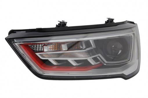 Far Stanga (bi-xenon, D3S/LED, electric, fara motoras, un cadru rosu; versiunea Edition) potrivit AUDI A1 05.10-06.18