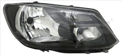 Far Stanga (H4/P21, electric, cu motor, culoare insertie: negru) potrivit VW CADDY III, CADDY III/MINIVAN