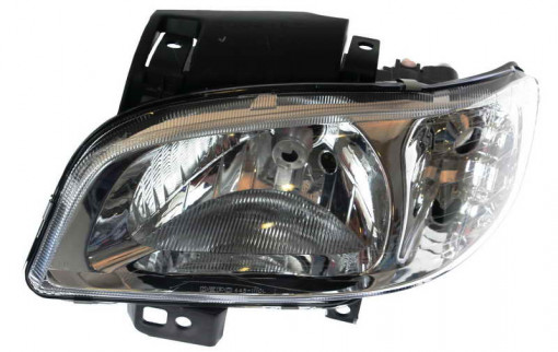 Far Stanga (halogen, H4, electric, fara motoras, culoare insertie: cromat, culoare semnalizator: transparent) potrivit SEAT CORDOBA, CORDOBA VARIO, CORDOBA VARIO/KOMBI, IBIZA II